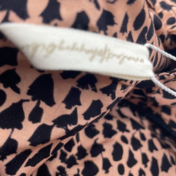 Malai swimwear jacket m cheeta zip up jacket cinch waist animal print sz m/l - Picture 5 of 12